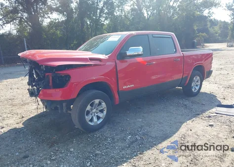 2022 Ram 1500 Laramie 4X4 5'7 Box z USA, uszkodzony, nr VIN 1C6SRFJT4NN481785